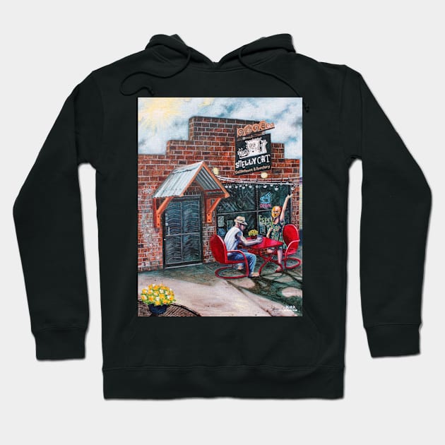 'SMELLY CAT COFFEEHOUSE' Hoodie by jerrykirk